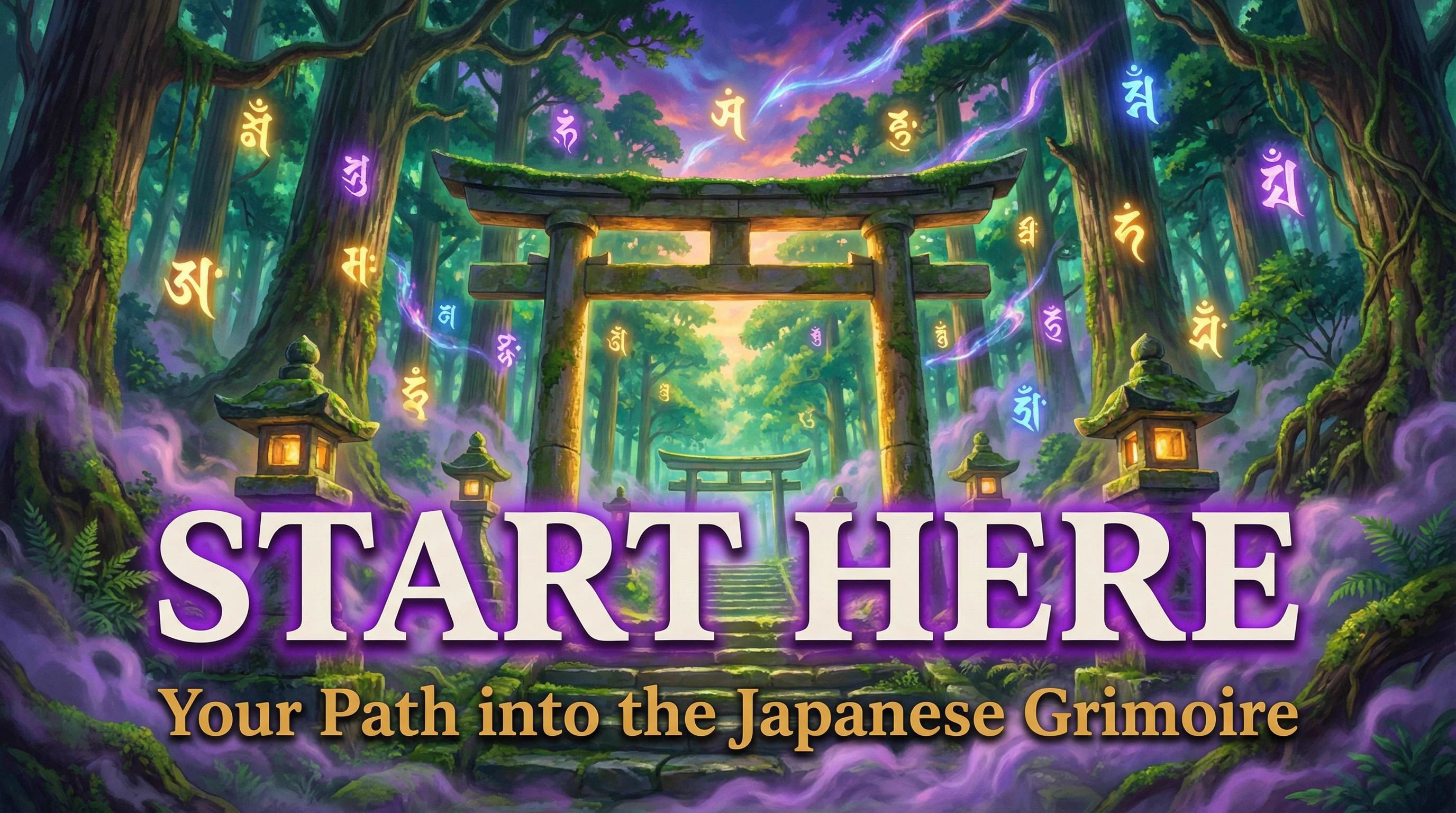 Start here - your path into the Japanese Grimoire