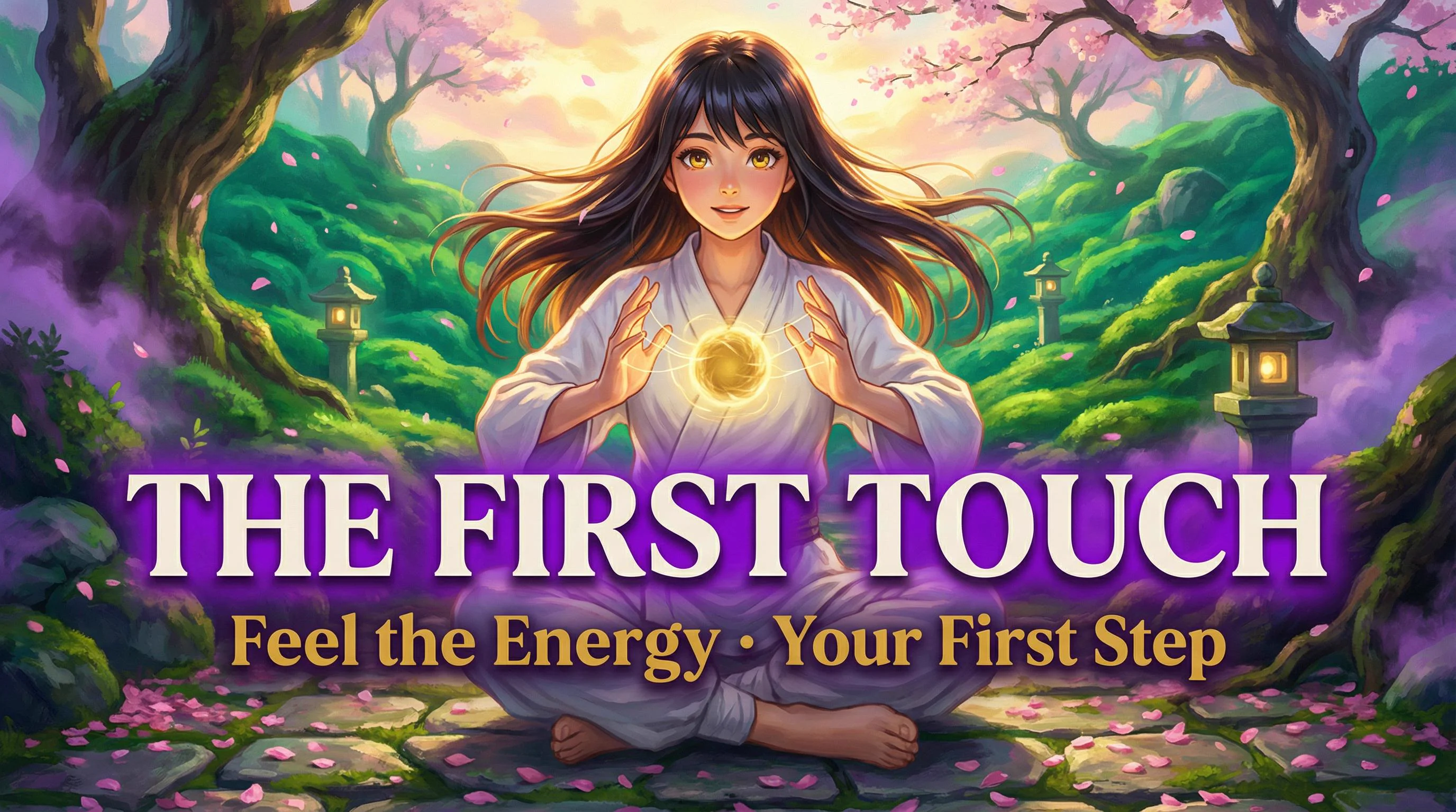 The First Touch - feel the energy, your first step